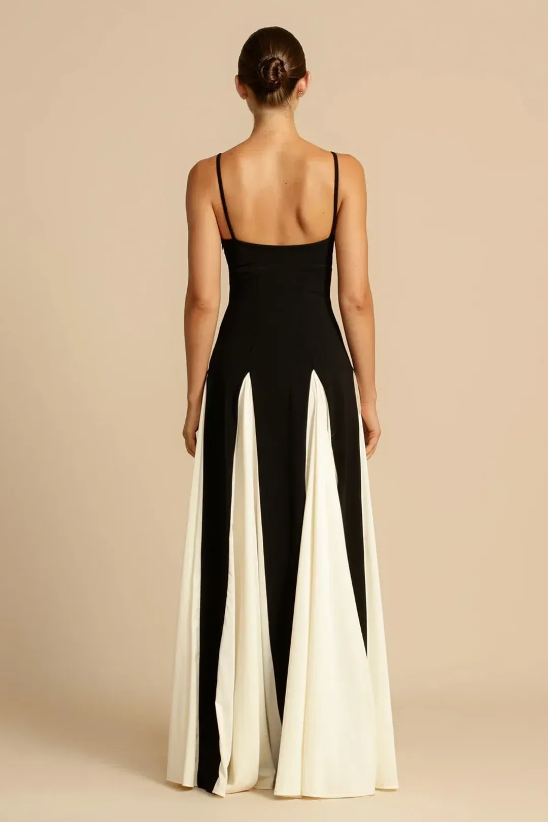 Arcina Ori Paloma Dress Black/White Size 8 for rent on The Volte - main image