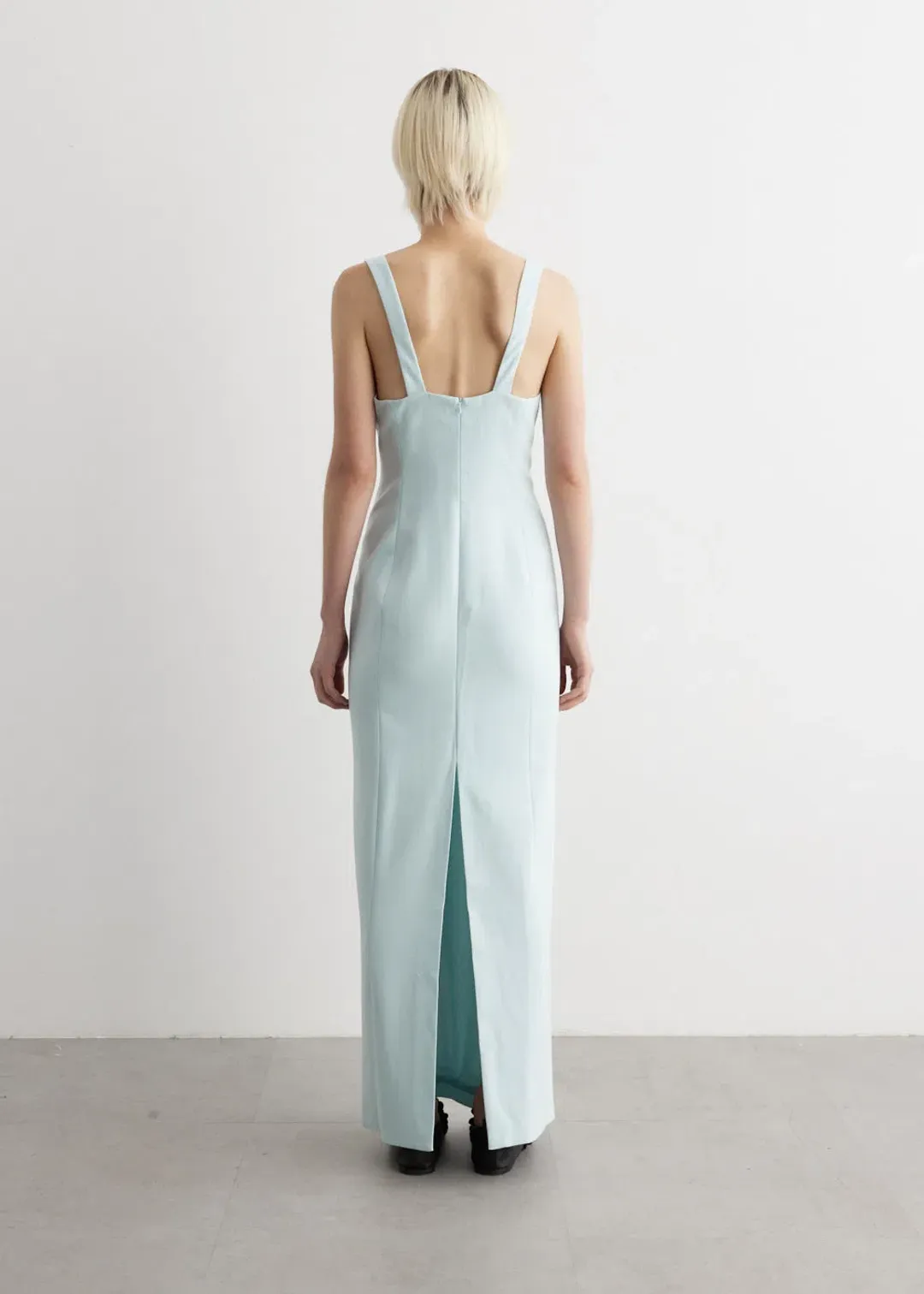 Anna Quan Ivana Dress Ice Blue Size 8 for rent on The Volte - main image