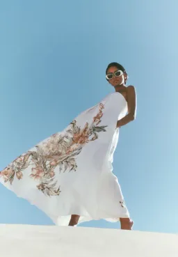 Significant Other Parisa Maxi Dress in Botanic Size 8 for rent on The Volte - image 2