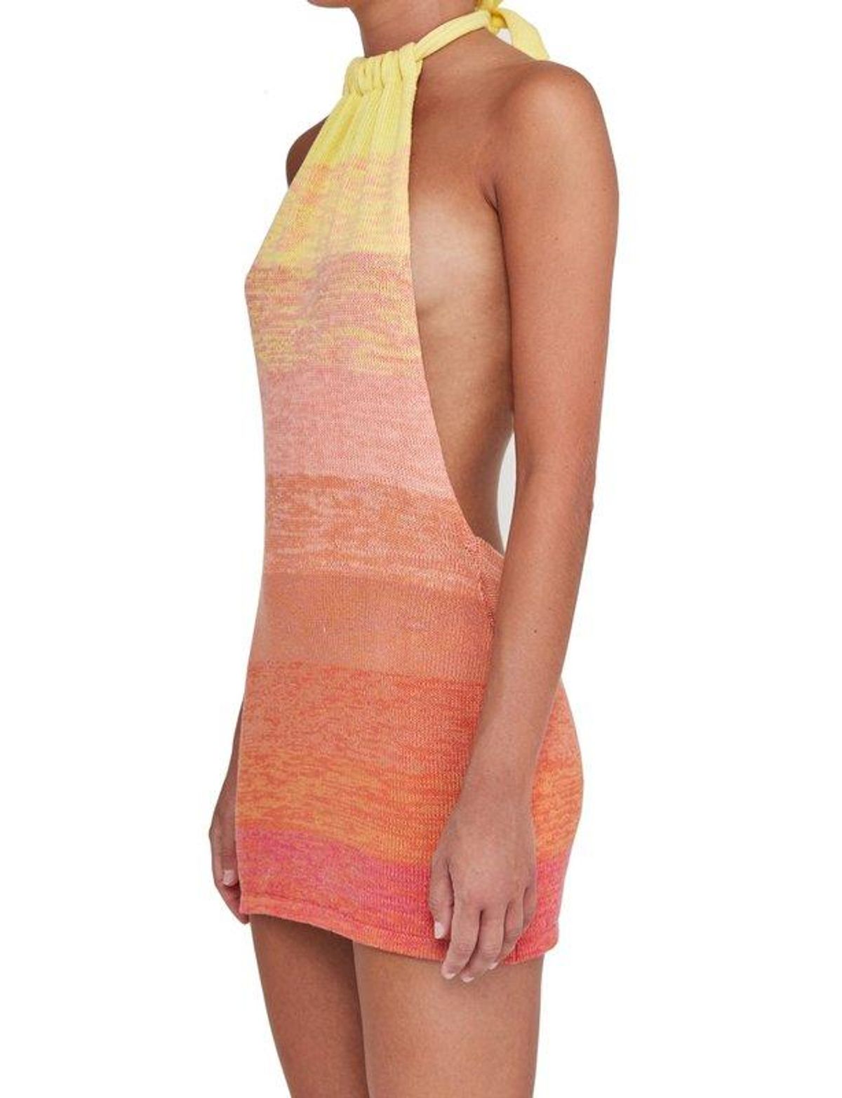 Bamba Swim Bounty Dress | Sunset Orange | Size Small - Image 3