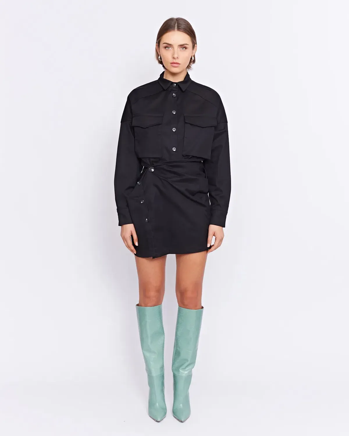 Pfeiffer The Forbes Mini Dress Black Size 8 - Image 1