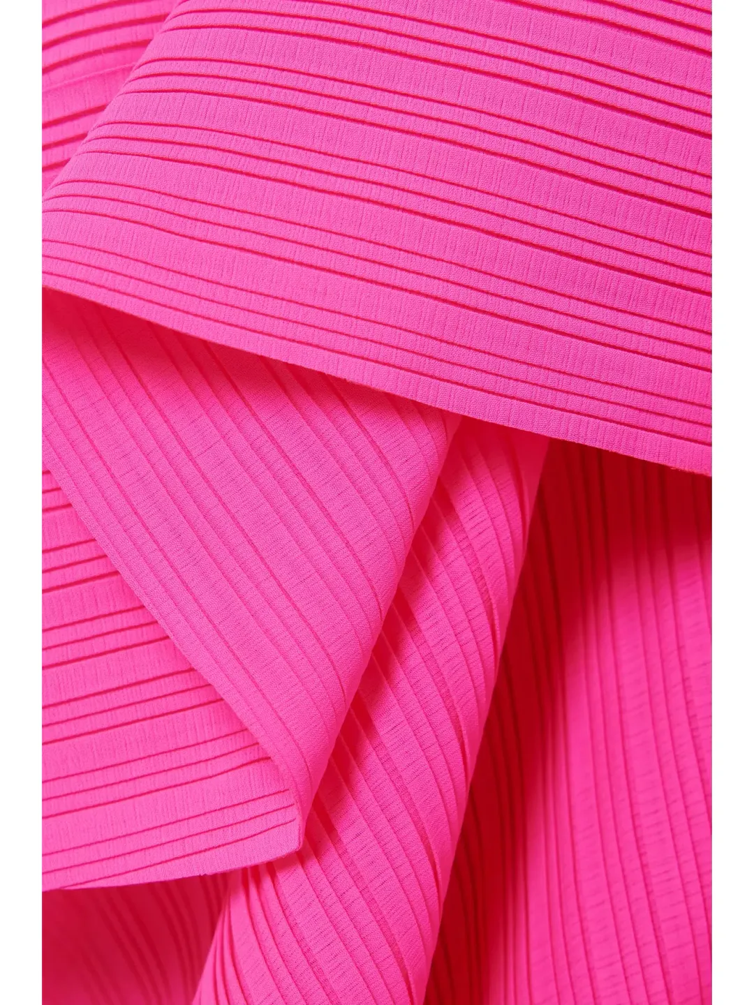 Solace London Lenna Lady One-sleeve Draped Midi Dress Pink Size Au 8 for rent on The Volte - main image