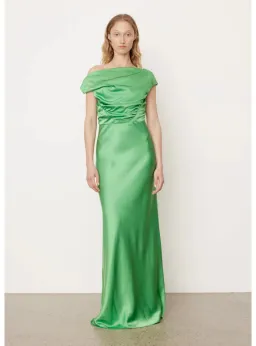 Paris Georgia 07 Davie Maxi Dress in Basil Size AU 6 for rent on The Volte - image 1