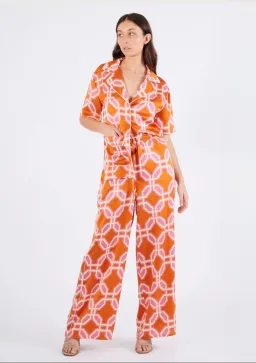 Rachel Gilbert Zila Set Orange/Pink Size AU 12 for rent on The Volte - image 1