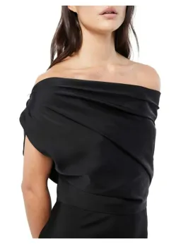 Mossman Love In The Dark Midi Dress Black Size AU 8 for rent on The Volte - image 3