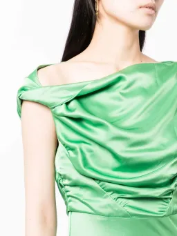 Paris Georgia Davie Dress Basil Green Size XS / AU 6 for rent on The Volte - image 2