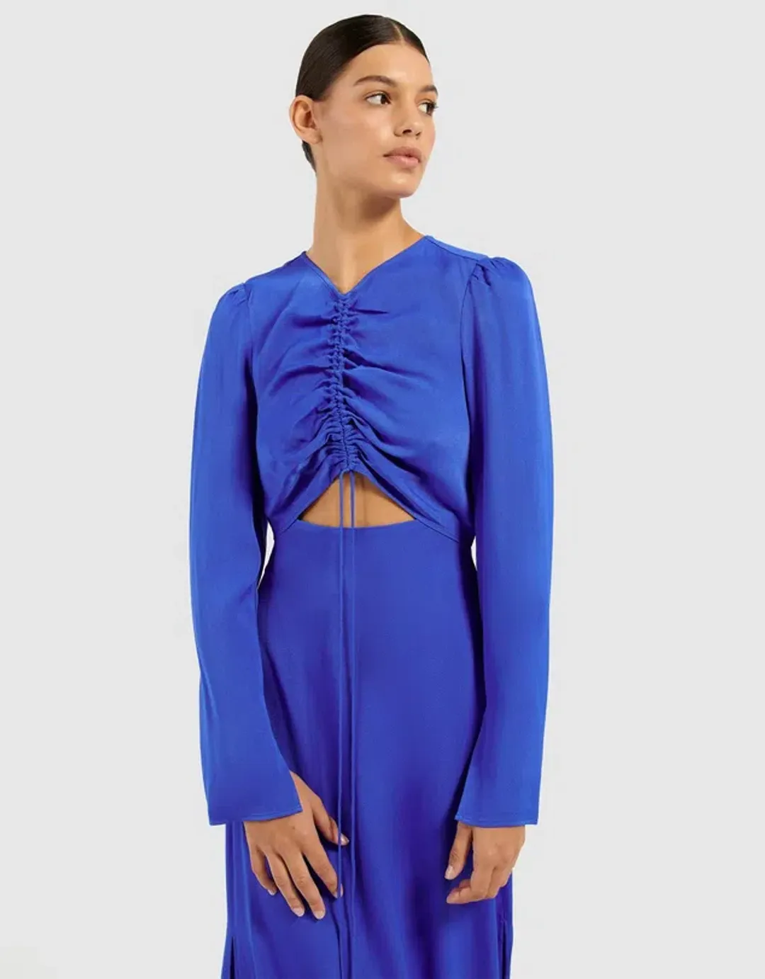 Roame Beso Dress Cobalt Size 8 for rent on The Volte - main image