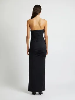 Christopher Esber Encompassed Looped Bodice Dress Black Size 8 / 8-10 AU for rent on The Volte - image 3