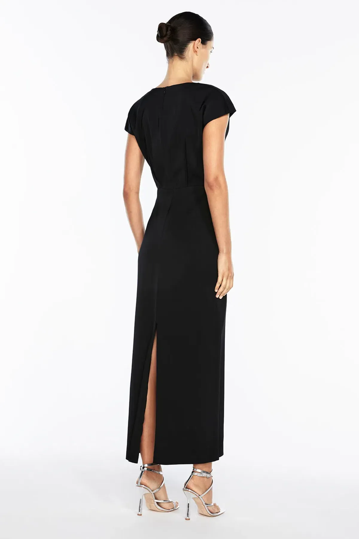 Manning Cartell Grand Illusion Maxi Gown Black Size 10 - Image 3