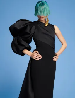 Solace London Moore Maxi Dress in Black Size 8 for rent on The Volte - image 4