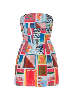 Eliya the Label Messina Mini Dress Vacanza Print Size L / AU 12 for rent on The Volte - image 4