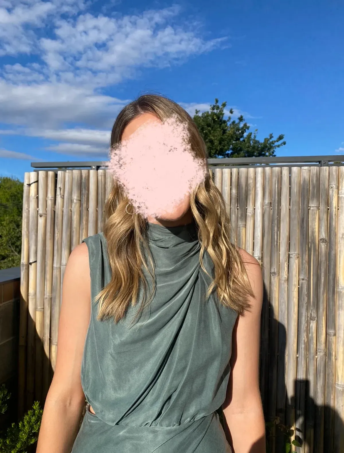 Sheike Maxi Dress Green Size AU 8 - Image 3