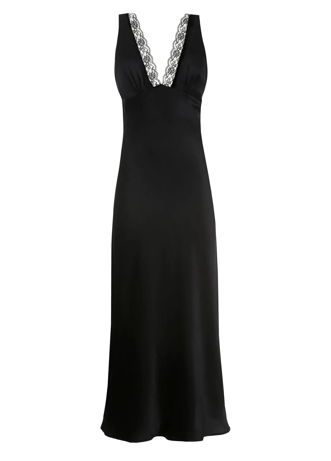 Maison Essentiele Vintage Maxi Dress Black Size 6 for rent on The Volte - main image