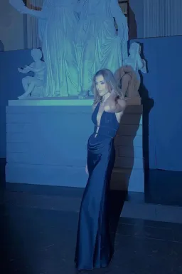 Misha Celine Maxi Dress Black Size 6 for rent on The Volte - image 3