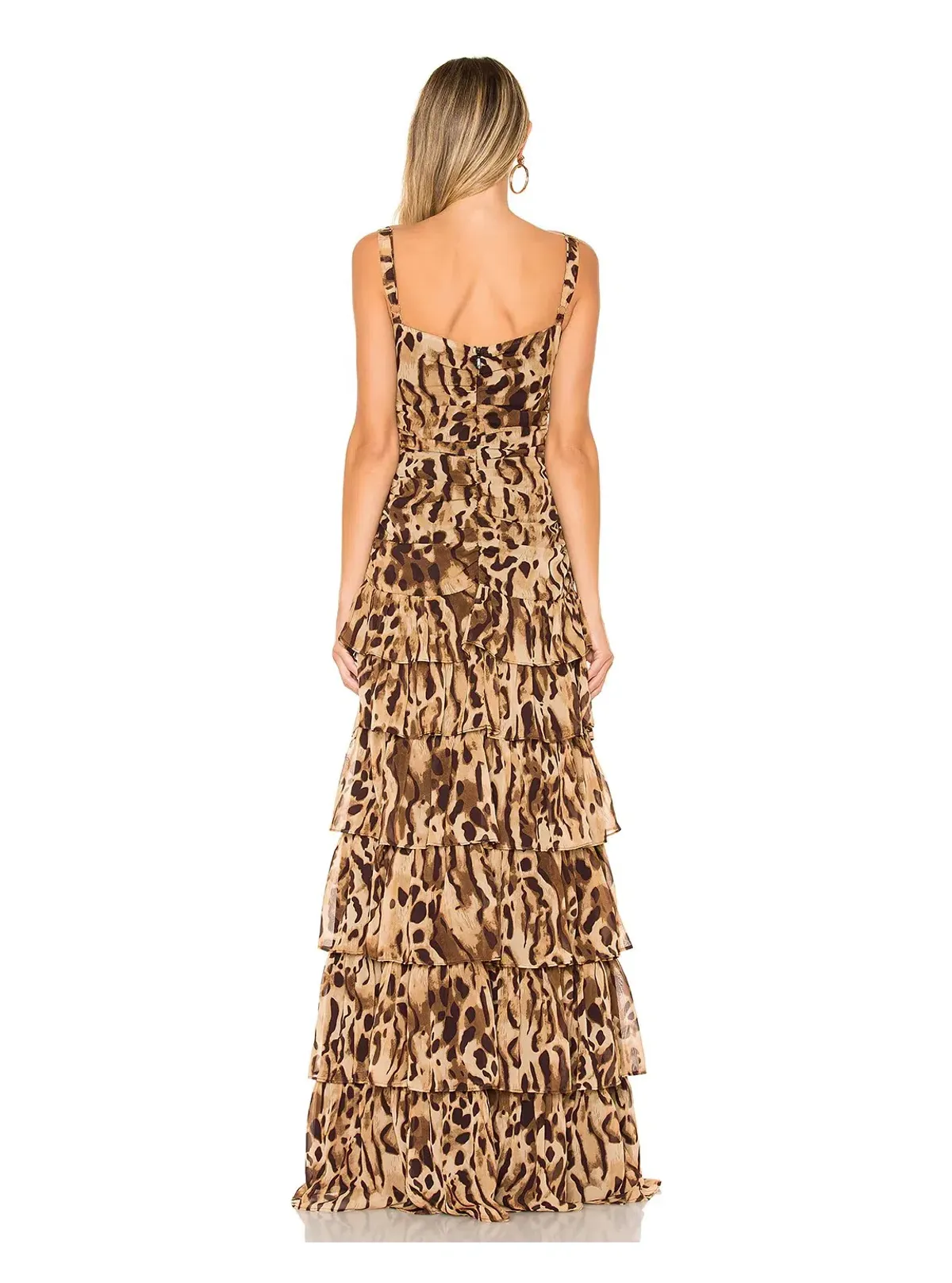 Bronx & Banco Amazon Gown Leopard Print Size 8 - Image 2