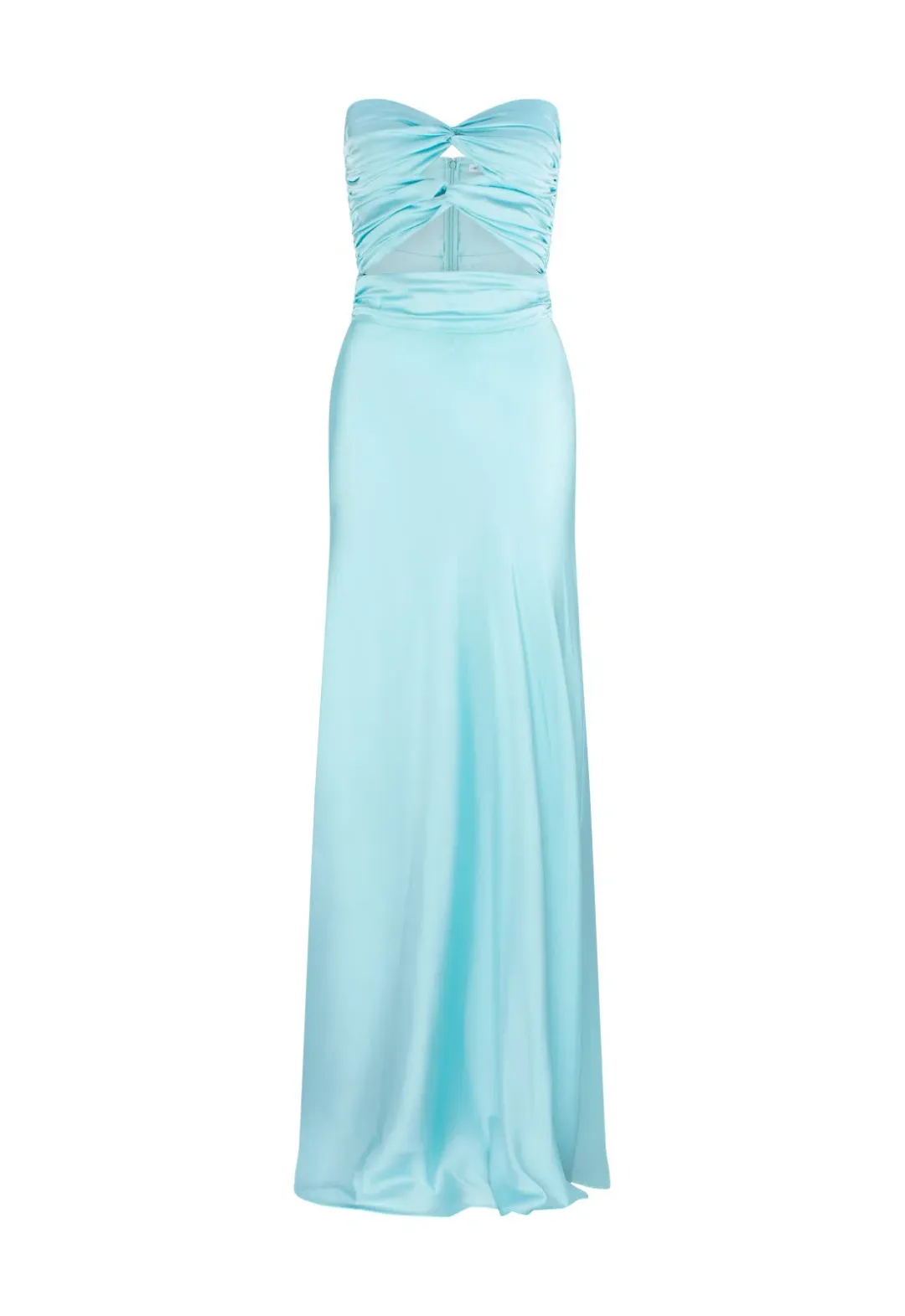 HNTR the Label Inka Gown Aqua Size S/AU 8 for rent on The Volte - main image