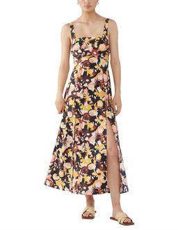 Camilla & Marc Delfino Split Skirt Dress Print Size 10 for rent on The Volte - image 3