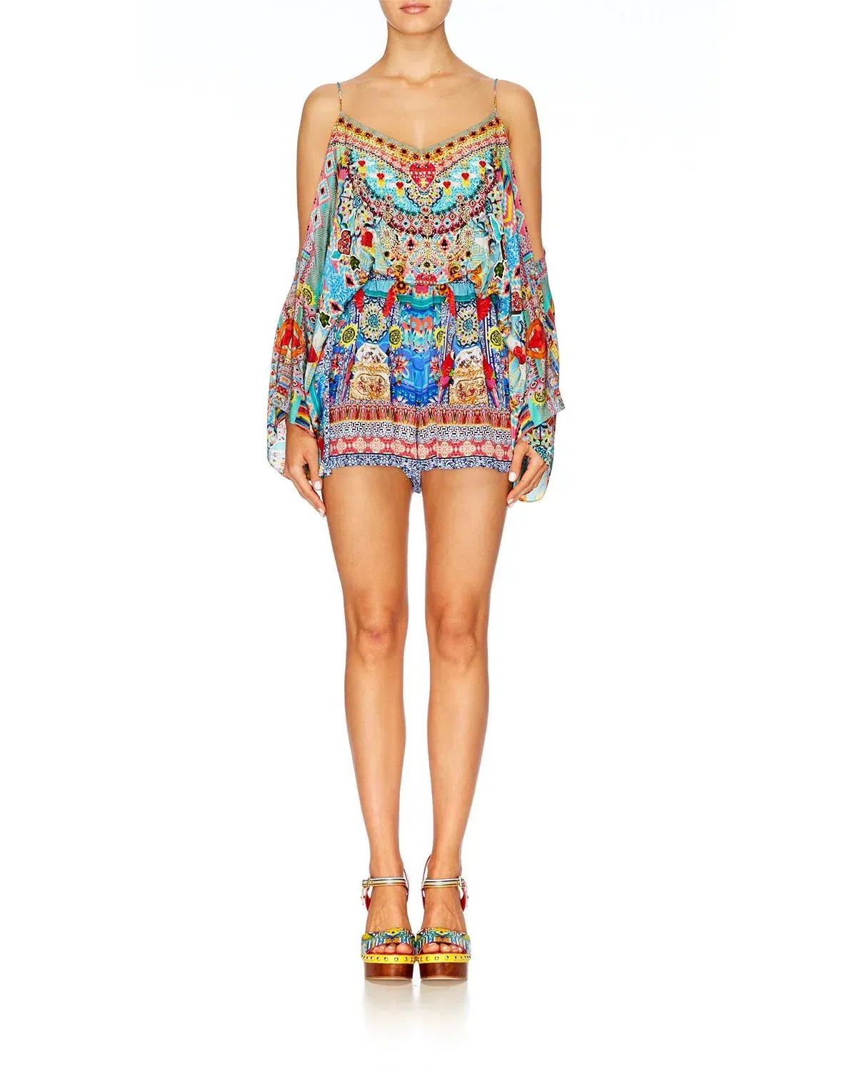 Camilla Close To My Heart Playsuit Multi Size 10 - Image 3