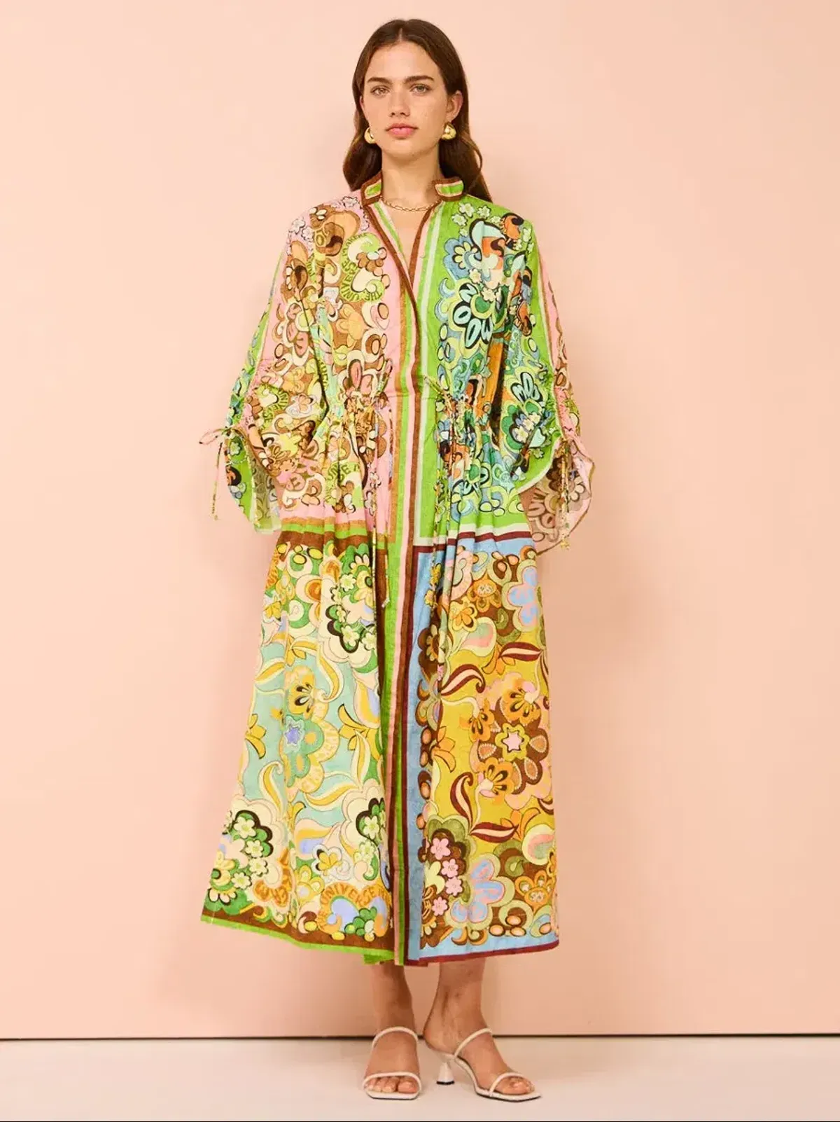 Alemais Dreamer Pool Dress Multi Size AU 6 for rent on The Volte - main image