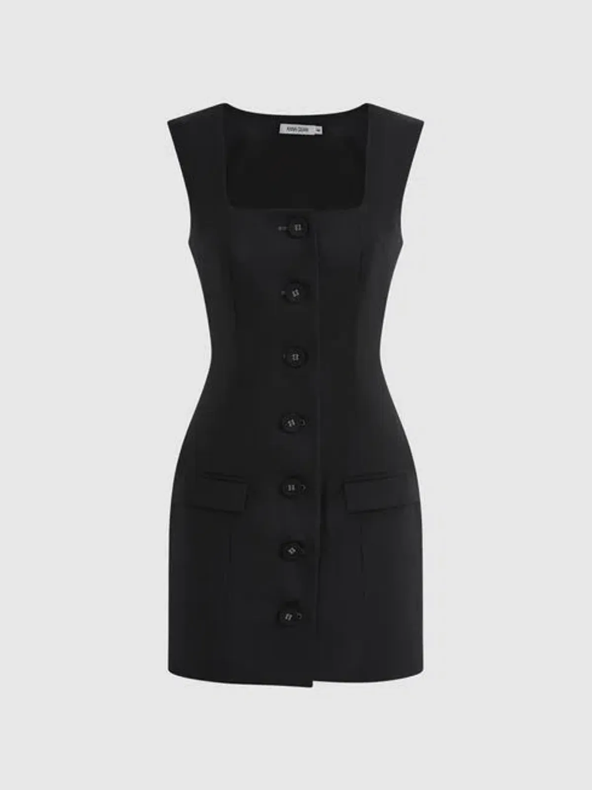 Anna Quan Lia Dress Black Ink Size 8 - Image 5