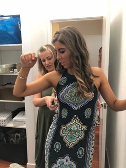 Tigerlily Mughal Midi Dress Print Size 6 for rent on The Volte - image 4