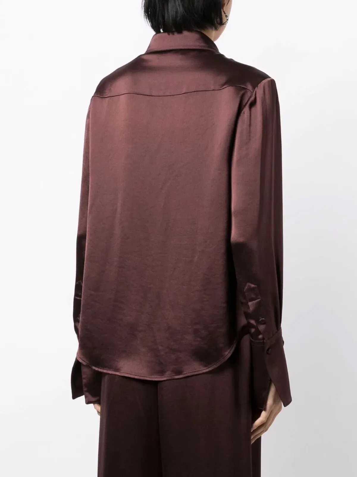 Anna Quan Lana Shirt and Matteo Pant Shaved Chocolate Size 8 - Image 3