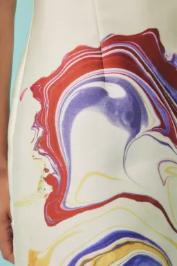 Alemais Luca Corset Dress Print Size Au 8 for rent on The Volte - image 4