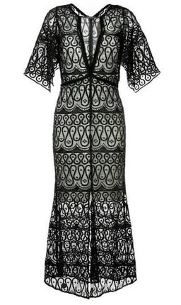 Manning Cartell Serpentine Lines V-Neck Dress for rent on The Volte - image 3