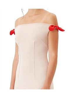 By Johnny Bare Shoulder Tie Dress for rent on The Volte - image 4