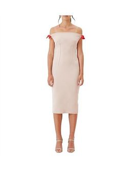 By Johnny Bare Shoulder Tie Dress for rent on The Volte - image 2