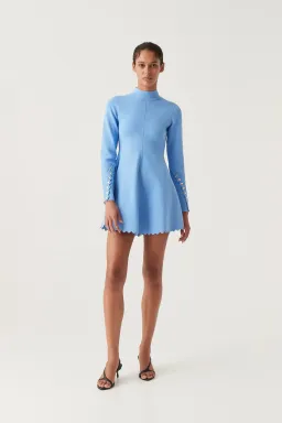 Aje Harmony Knit Mini Dress Black Size S / AU 8 for rent on The Volte - image 1