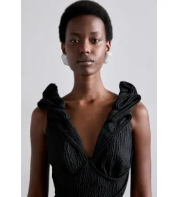 Rachel Gilbert Celia Gown in Black Size 12 for rent on The Volte - image 2