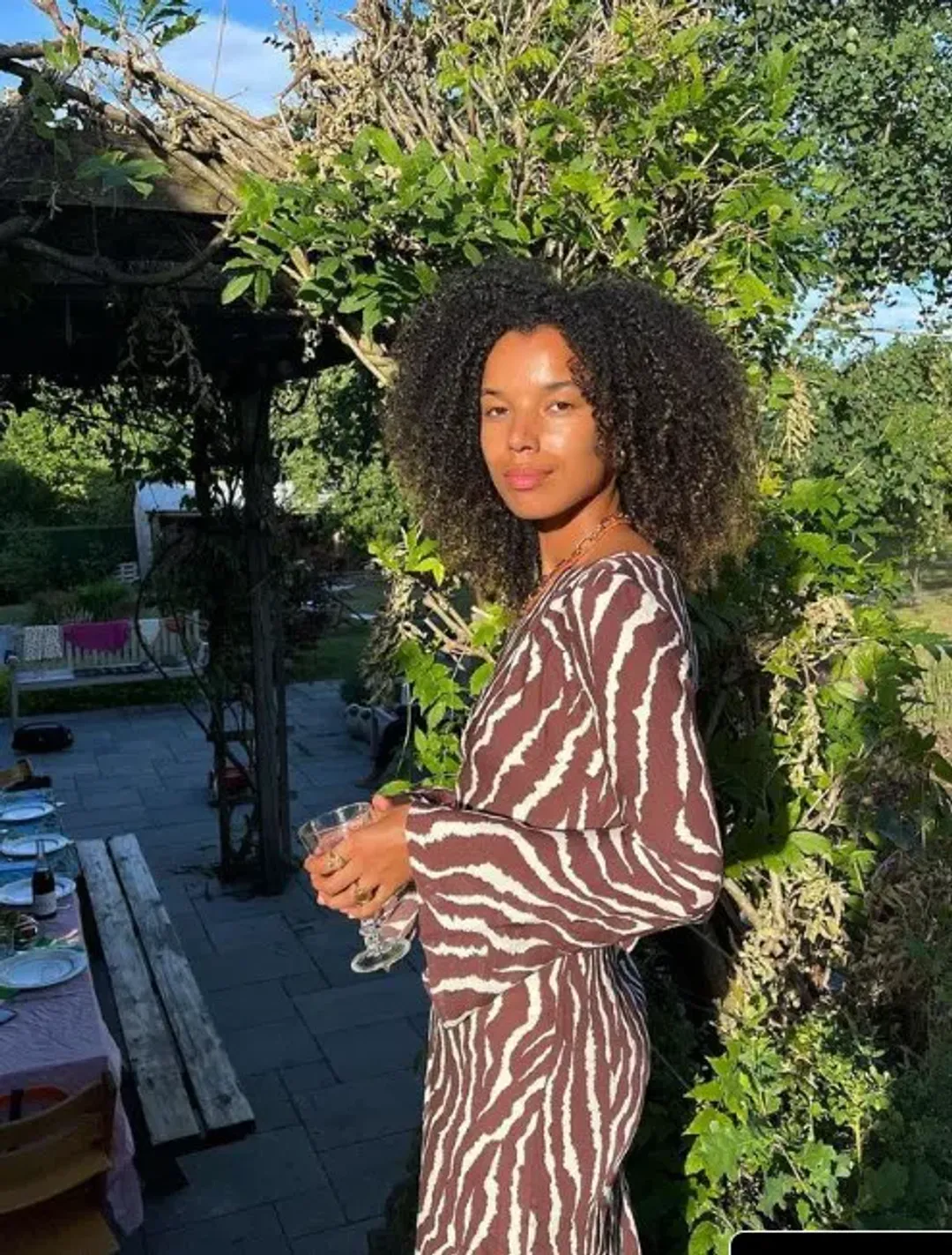 Realisation Par The Gia In Animal Zebra Print Size L / Au 12 for rent on The Volte - main image