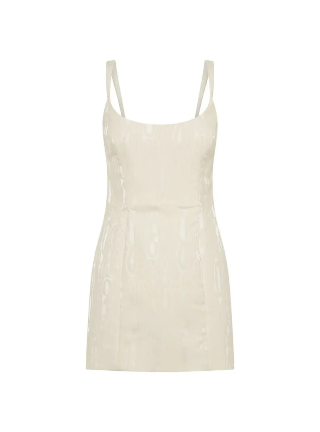 Camilla & Marc Malla Mini Dress in Cream Size AU 10 for rent on The Volte - main image