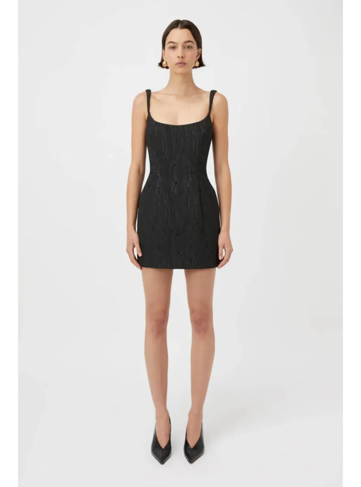 Camilla & Marc Malla Mini Dress in Black Size AU 10 - Image 1