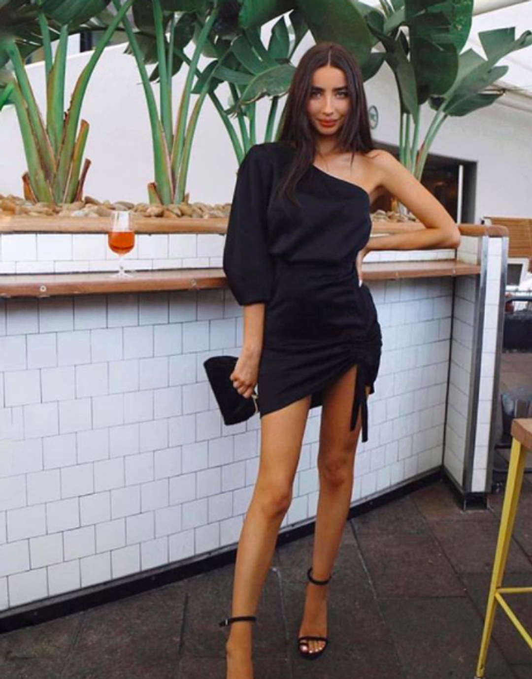 Kookai Vangeline Dress Black Size 8 for rent on The Volte - main image