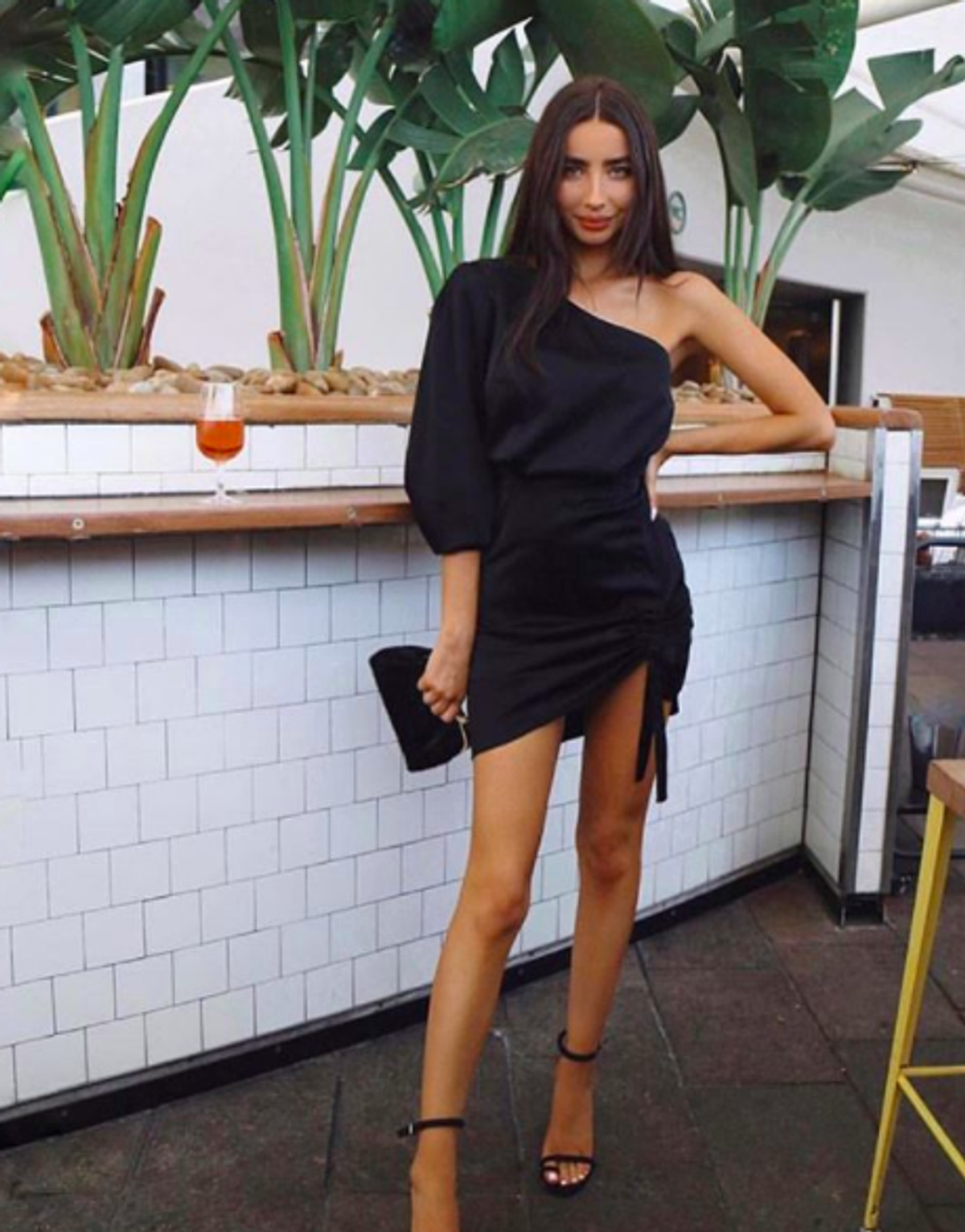 Kookai Vangeline Dress Black Size 8 for rent on The Volte - main image