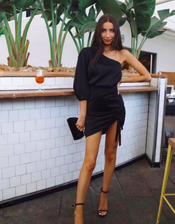 Kookai Vangeline Dress Black Size 8 for rent on The Volte - image 1