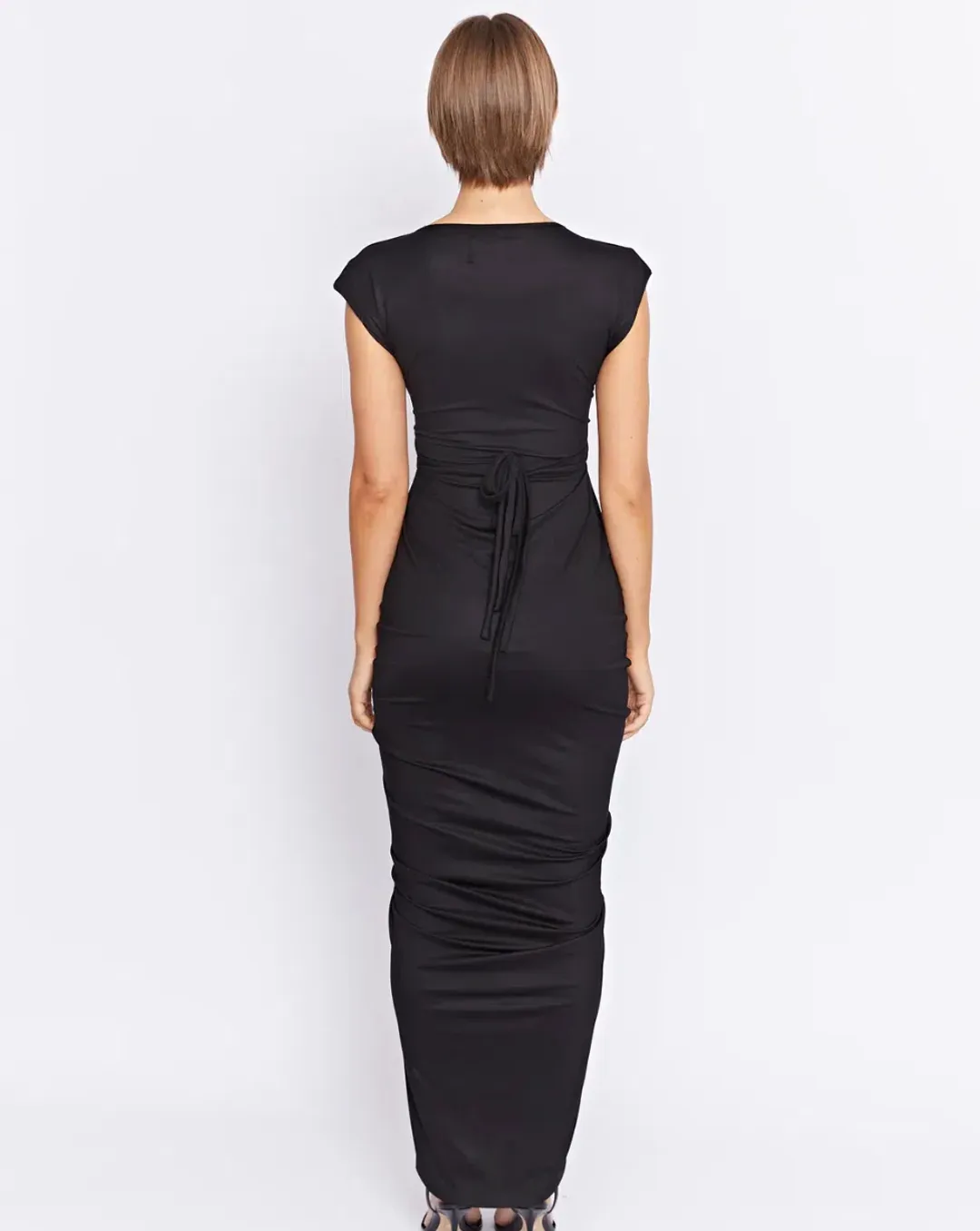 Pfeiffer Ramos Dress Black Size Medium / AU 10 for rent on The Volte - main image