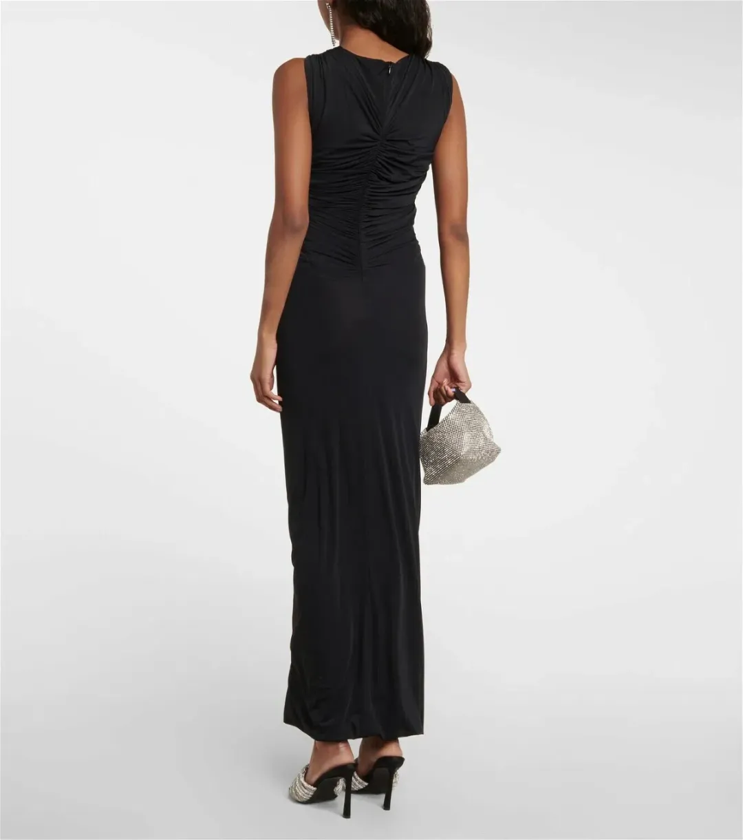 Christopher Esber Venus Tank Dress Black Size 8 for rent on The Volte - main image