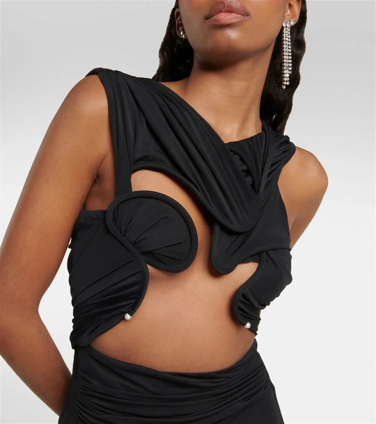 Christopher Esber Venus Tank Dress Black Size 8 - Image 2