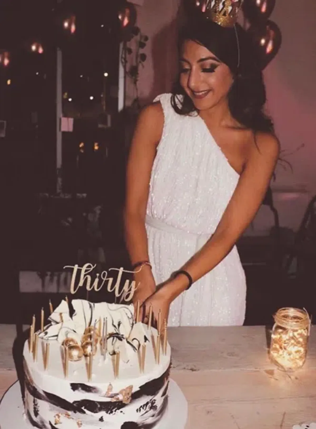 Retrofete Ella Sequin Mini Dress Moonglow White Size 8 - Image 3