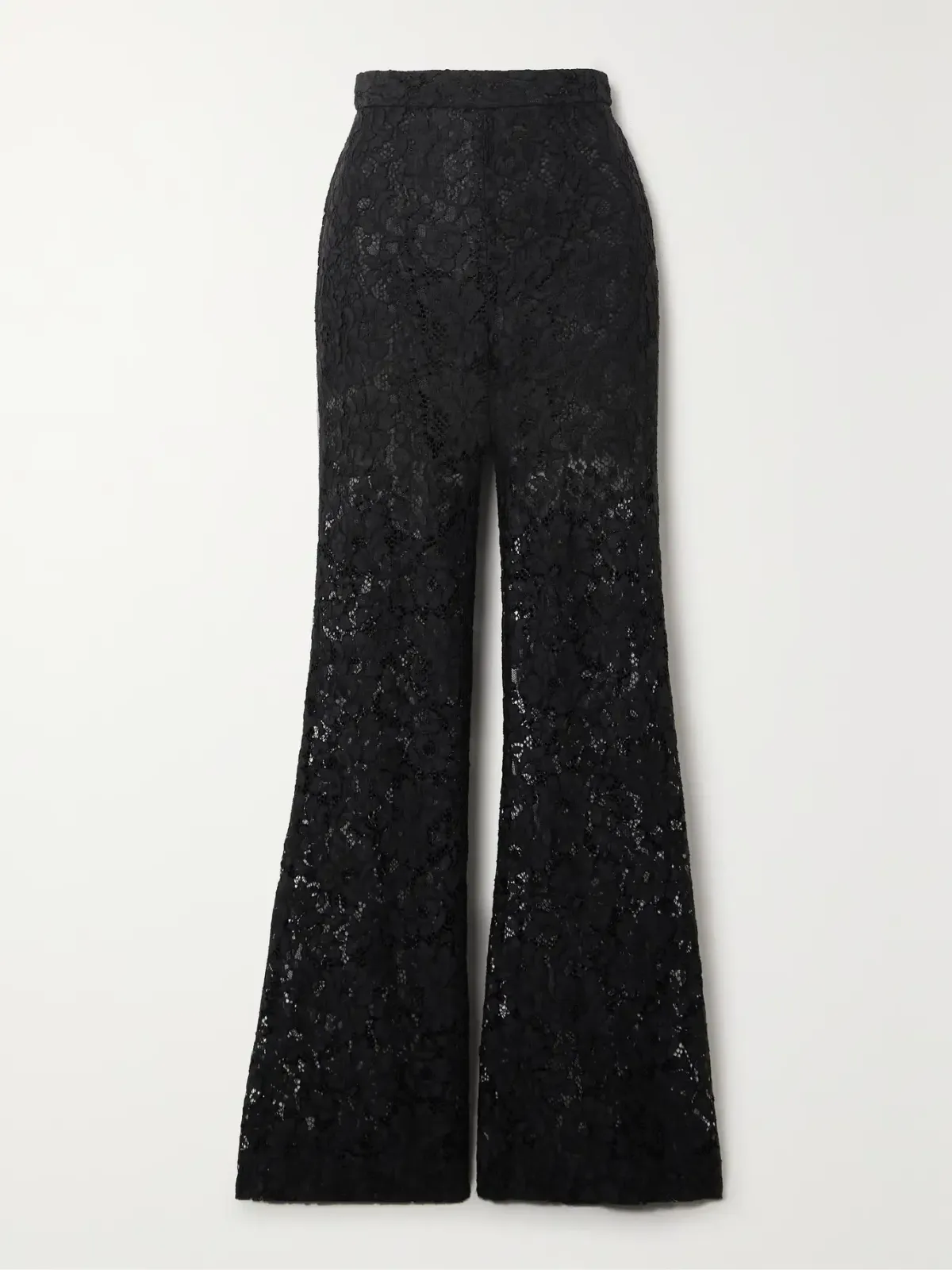 Zimmerman Matchmaker Lace Flared Pants Black Size 0 / AU 8 - Image 3