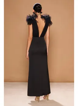 Sonya Moda Como Gown Noir Size AU 12 for rent on The Volte - image 3