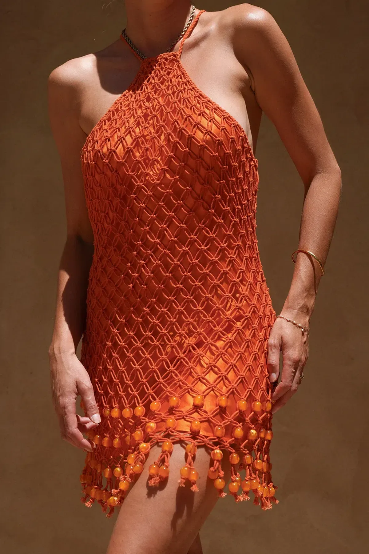 Significant Other Nira Mini Dress in Tangelo Size 10 - Image 4