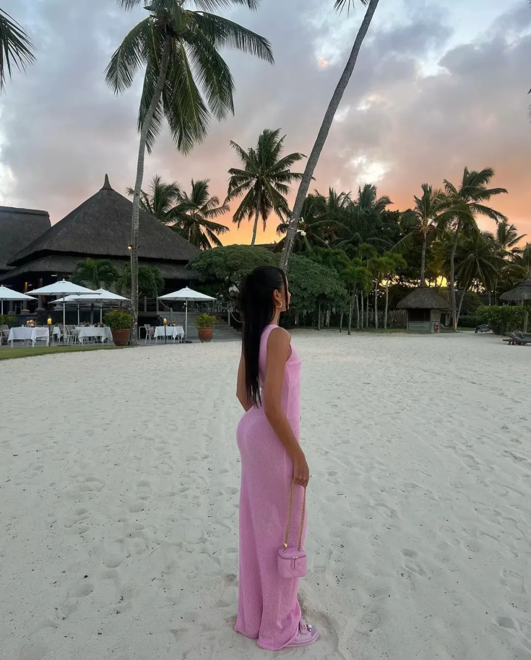 I Am Delilah Giselle Maxi Dress Raspberry Pink Size S / AU 8 for rent on The Volte - main image