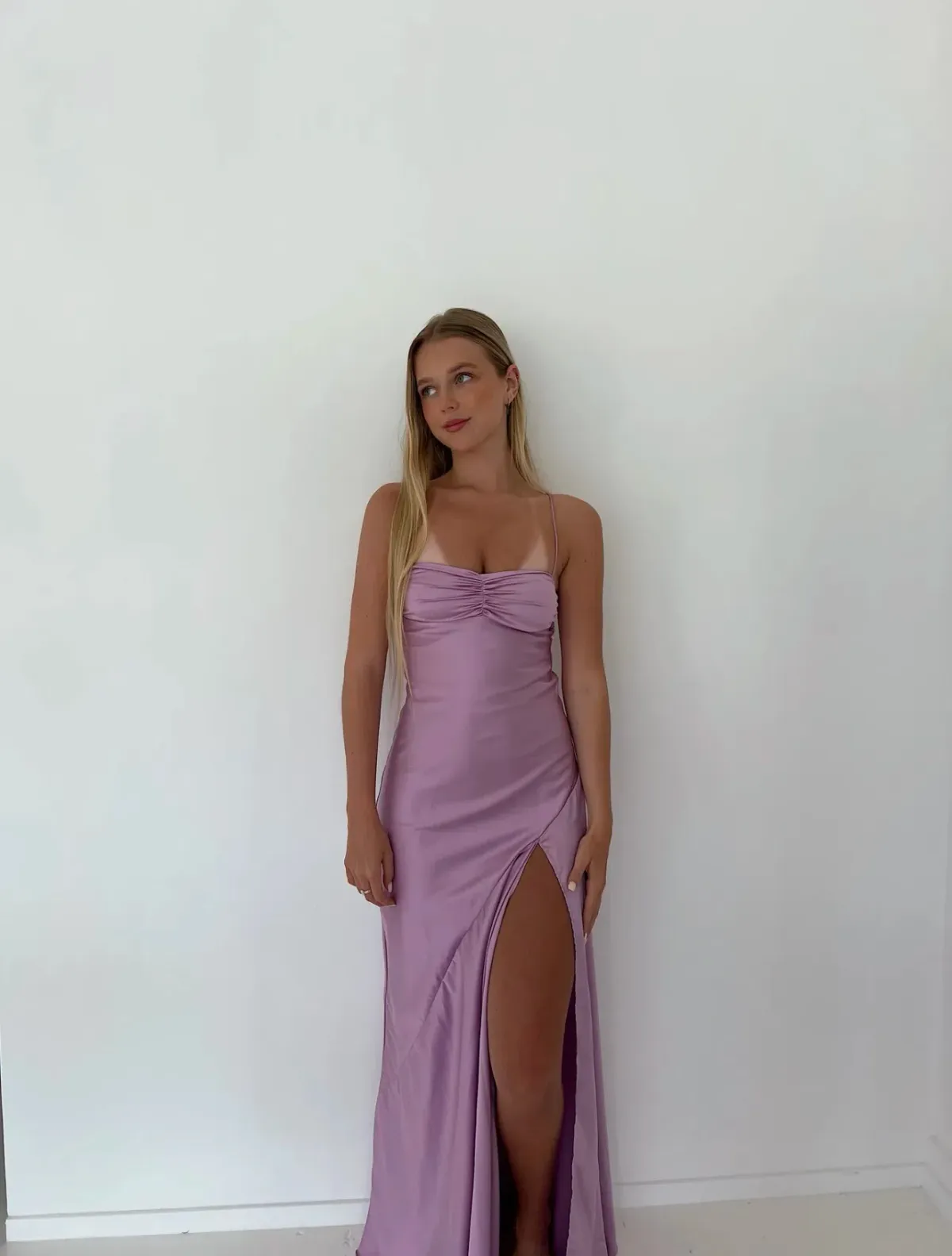 HNTR the Label Gaia Gown Lilac Size XS / AU 6 - Image 2