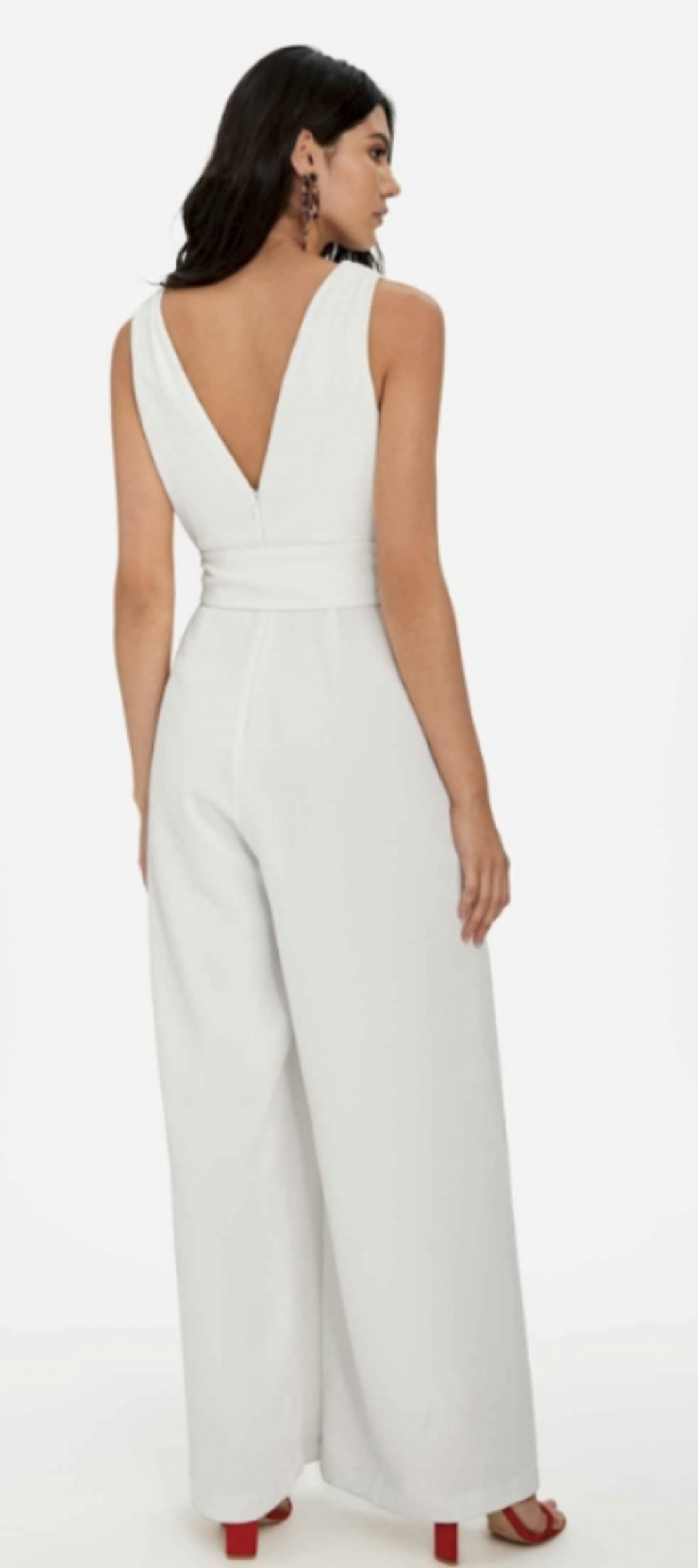 Sheike Amelia Jumpsuit White size 6 for rent on The Volte - main image