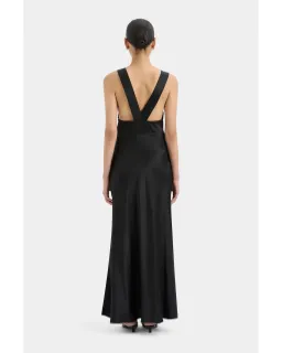 Sir The Label Aries Cut Out Gown Black Size AU 10 for rent on The Volte - image 2