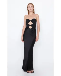 Bec & Bridge Halle Strapless Dress Black Size AU 12 for rent on The Volte - image 1